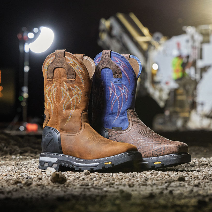 Vibram boots cowboy sales