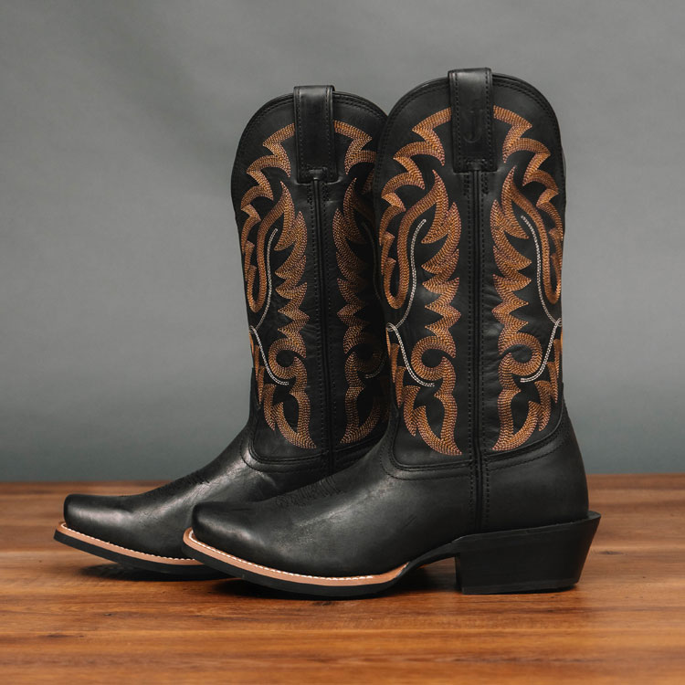 Cowboy Town 11" Western in midnight (black). Shop Cowboy Town